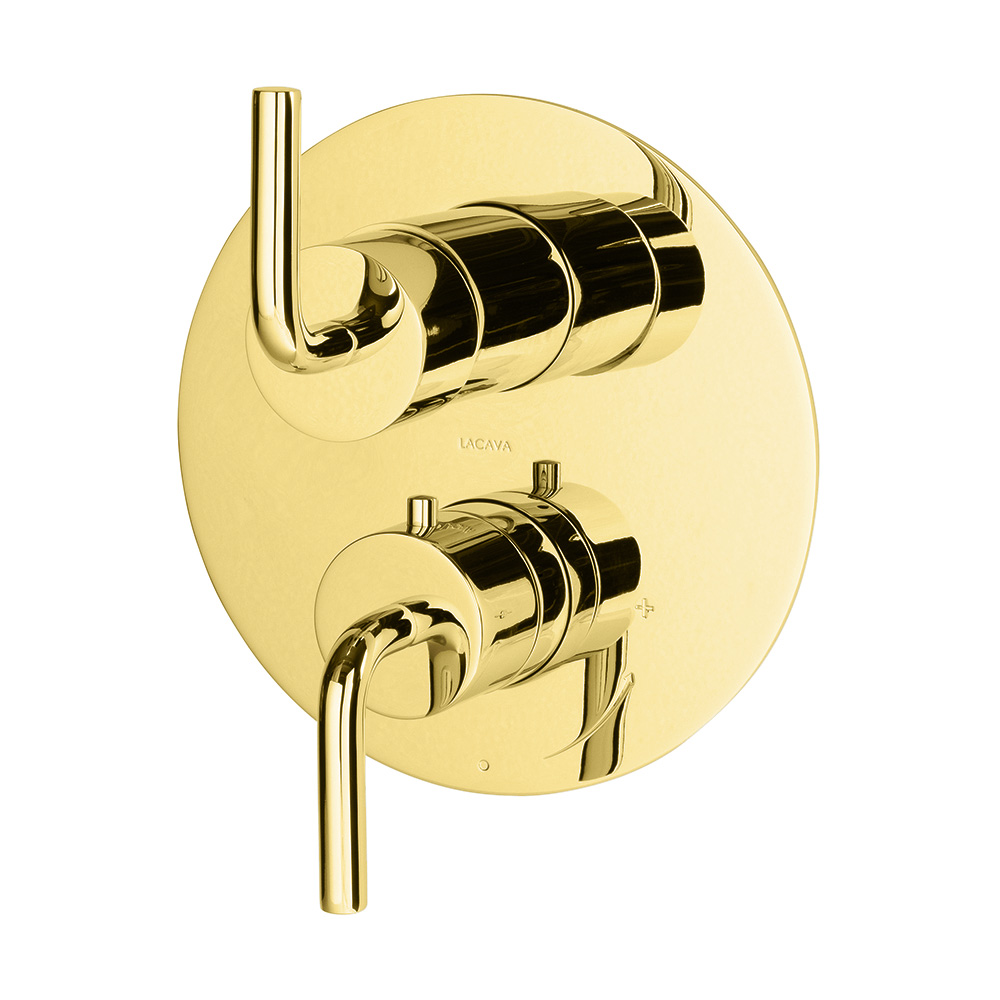 15TH3.C.R (thermostat+3-way+OFF) – Cigno Thermostatic Valve with